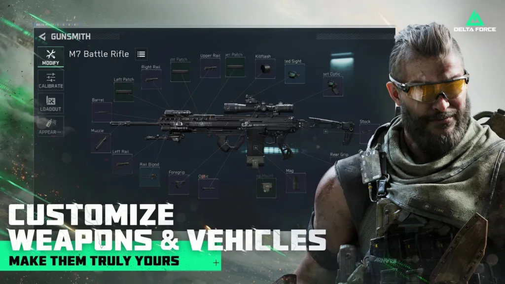 بازی موبایل delta force